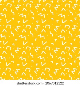 yellow color texture memphis style background