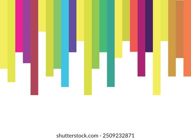 Rayas de Vertical de color amarillo, combinación con su elegancia y profundidad. Ilustración vectorial de color amarillo.