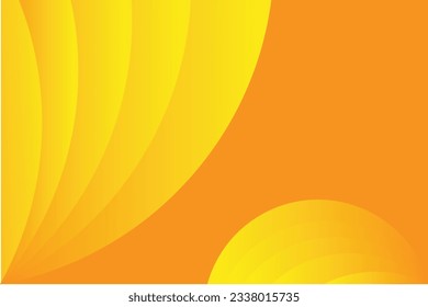 yellow color wave abstrack background design .
