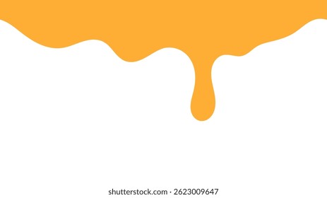 yellow colored abstract dripping pattern for packaging design. melt honey seamless dripping pattern.