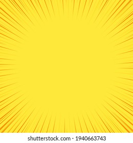 yellow colored ray burst style background speed vector design