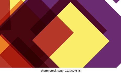 yellow colorful abstract vector background, consisting of boxes. Pattern with a colored box with a white background.