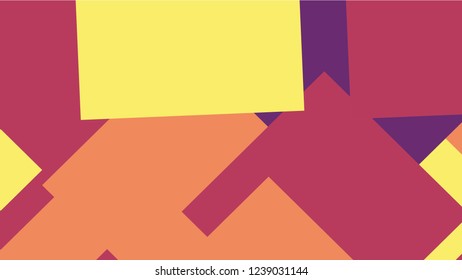 yellow colorful abstract vector background, consisting of boxes. Pattern with a colored box with a white background.