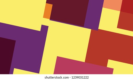 yellow colorful abstract vector background, consisting of boxes. Pattern with a colored box with a white background.