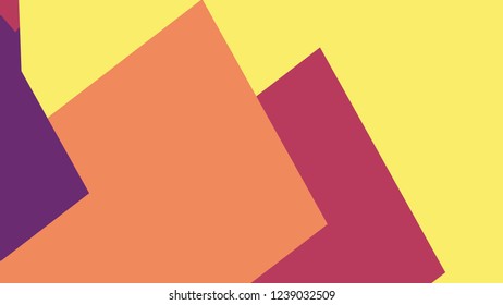 yellow colorful abstract vector background, consisting of boxes. Pattern with a colored box with a white background.