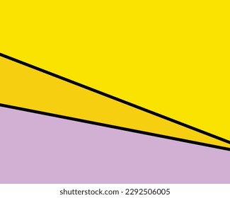 Ilustración vectorial abstracta amarilla coloreada Fondo