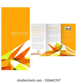 Yellow Colorful brochure