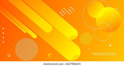 Gelbe Farbe abstrakten Farbverlauf Hintergrund - mit futuristischen dynamischen Formen Zusammensetzung Design Linien abstrakten Hintergrund Vektorgrafik. Futuristische Konzeptvorlagen. Hochwertige Grafik.