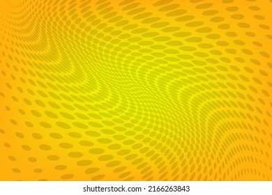 Yellow comic background with dot halftone  