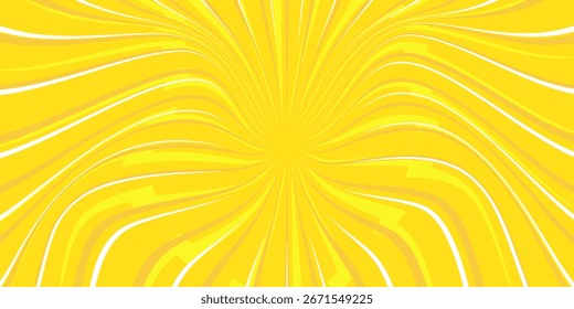 Gelber Comic-Hintergrund. Moderne kreative Pop-Art orange Halbton Stil Hintergrund eps 10