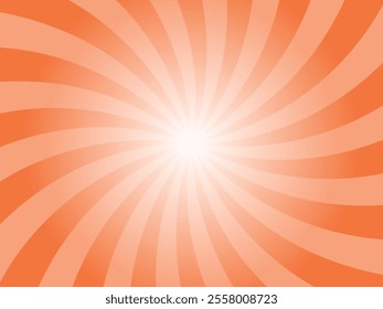 Yellow comic sunburst background. Abstract sunburst brochure design template.  Sunshine background illustration. Sun rays cartoon illustration
