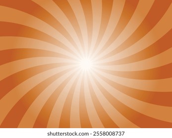 Yellow comic sunburst background. Abstract sunburst brochure design template.  Sunshine background illustration. Sun rays cartoon illustration
