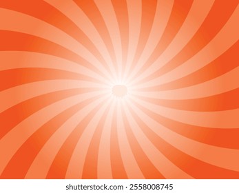 Yellow comic sunburst background. Abstract sunburst brochure design template.  Sunshine background illustration. Sun rays cartoon illustration