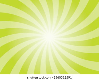 Yellow comic sunburst background. Abstract sunburst brochure design template.  Sunshine background illustration. Sun rays cartoon illustration