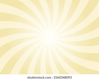 Yellow comic sunburst background. Abstract sunburst brochure design template. Vanilla Sunshine background illustration. Sun rays cartoon illustration