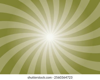 Yellow comic sunburst background. Abstract sunburst brochure design template. Olive yellow sunshine background illustration. Sun rays cartoon illustration