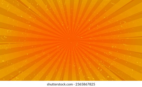 Yellow comic zoom cartoon template background