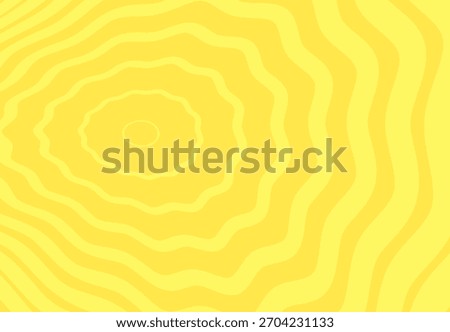 Yellow Concentric Wave Background Abstract Ripple Pattern for Trendy Youthful Desig