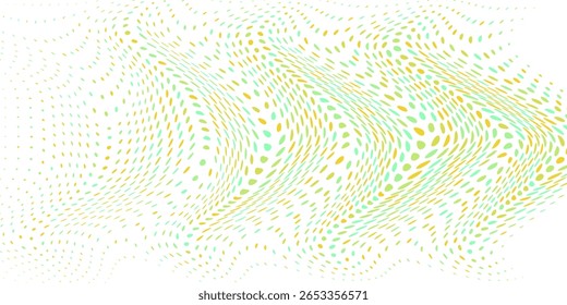 Yellow confetti seamless pattern. Golden glitter dot repeating background. Gold polka dot repeated wallpaper. Celebration Christmas, New Year or birthday party decoration. Vector backdrop
