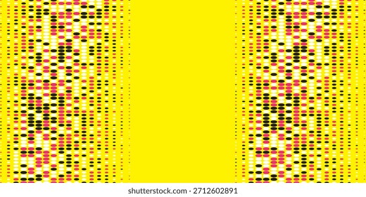 Patrón sin costuras de confeti amarillo. Fondo de repetición de punto de brillo dorado. Fondo de pantalla repetido de lunares dorados. Navidades de celebración, año Nuevo o decoración de fiesta de cumpleaños. 