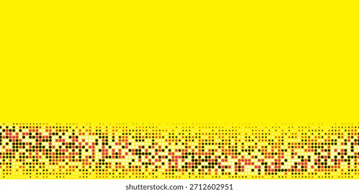 Gelbes Konfetti, nahtloses Muster. Goldener Glitzerpunkt, sich wiederholender Hintergrund. Goldener Polka-Punkt wiederholte Tapete. Feier Weihnachten, Neujahr oder Geburtstagsparty Dekoration. 