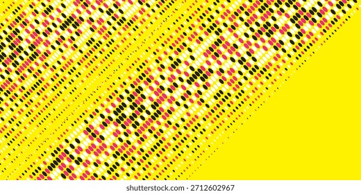 Gelbes Konfetti, nahtloses Muster. Goldener Glitzerpunkt, sich wiederholender Hintergrund. Goldener Polka-Punkt wiederholte Tapete. Feier Weihnachten, Neujahr oder Geburtstagsparty Dekoration. 