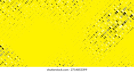 Gelbes Konfetti, nahtloses Muster. Goldener Glitzerpunkt, sich wiederholender Hintergrund. Goldener Polka-Punkt wiederholte Tapete. Feier Weihnachten, Neujahr oder Geburtstagsparty Dekoration. 