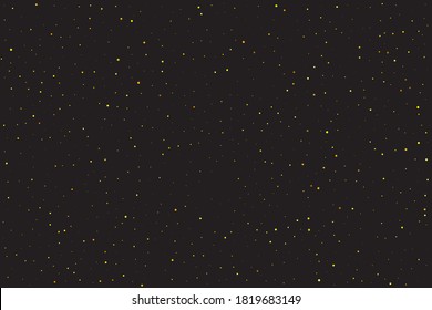 Yellow Confetti Vector. Tiny Round Vector. Golden Bubble Explosion. Gold Falling Random. Orange Glitter Sparkle. Texture Celebrate. Orange Carnival Sparkle. Birthday Wedding.