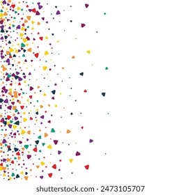 Fondo blanco de Vector de confeti amarillo. Fondo de bosque de hojas verdes. Folleto de Acción de Gracias. Ilustración de confeti brillante.
