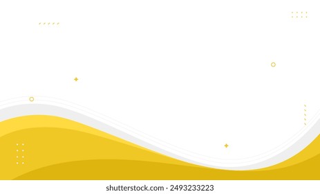 yellow corporate template background. business yellow flat background with copy space