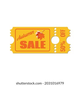 yellow coupon and ticket for business website,apps, and many more