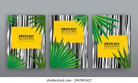 Yellow creative futuristic abstract vector background, dynamic modern yellow page temples set, summer vibes geometric lines and dots design, shiny elegant luxury invitation , flyer or cover 