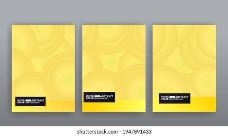 Fondo vector abstracto amarillo creativo futurista, diseño dinámico y moderno de plantillas de páginas amarillas, diseño de líneas geométricas y puntos de onda de verano, brillante y elegante invitación de lujo, volante o cubierta 