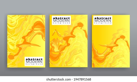 Yellow creative futuristic abstract vector background, dynamic modern yellow page temples set, summer vibes geometric lines and dots design, shiny elegant luxury invitation , flyer or cover 