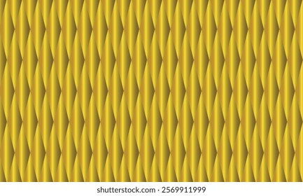Yellow curve 3d wall for background or backdrop