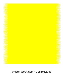 Yellow cute word box to use as a decoration for children's themed posts 