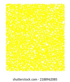 Yellow cute word box to use as a decoration for children's themed posts 