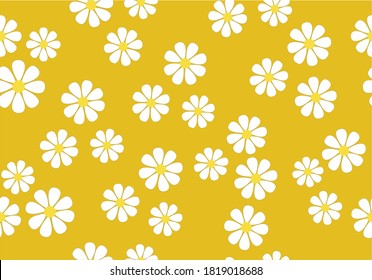 yellow daisy pattern flower positive quote flower design margarita 
mariposa
stationery,mug,t shirt,phone case fashion slogan  style spring summer sticker and etc seamless