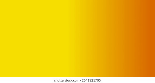 Yellow and dark orange gradient background with light blurred pattern. Abstract illustration with gradient blur design. Blurred colored abstract background. Colorful gradient. Vector illustration