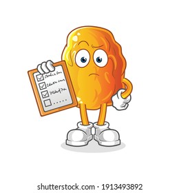 Ilustración de fecha amarilla. vector de caracteres