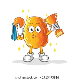 Yellow date illustration. character vector