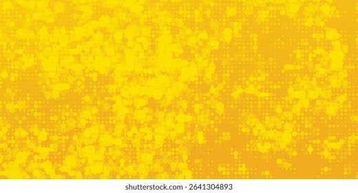 yellow diagonal geometric shape with halftone. modern fiber textured vector