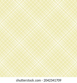 Yellow Diagonal Plaid Tartan textured Seamless pattern design suitable for fashion textiles and graphics