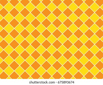 Yellow Diamond Background