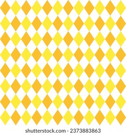 Yellow diamond. diamond pattern. diamond pattern background. diamond background. Seamless pattern. for backdrop, decoration, Gift wrapping