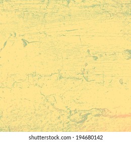 Yellow Dirty Texture for your design. EPS10 vector.