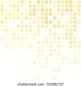 Yellow Donuts Background, Creative Design Templates