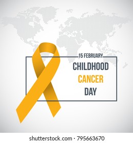 Yellow Doodle Lace Commemorating International Childhood Cancer Day