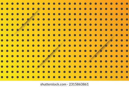 vector de diseño premium de fondo abstracto de punto amarillo