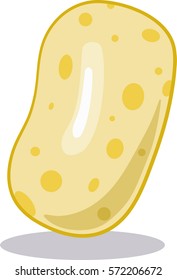 yellow dot jelly bean